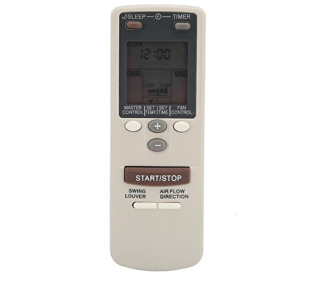 Fuji RSW-7R RSW-127RC ile uyumlu Klima Kumandası
