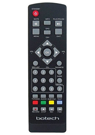 Botech 7300 Uydu Kumandası