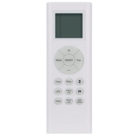 Midea RG66A1/BGEF – RG66B3/BGEF Klima Kumandası