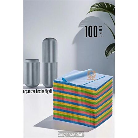 TransForMacion 100 AD Promosyonluk Gözlük Silme Bezi Organizer Box Hediyeli 714067