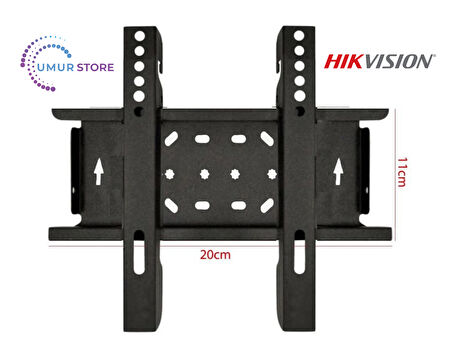 Hikvision 24" Ds-d5024fn 19”- 27” inç (55-70cm) Lcd Led TV Sabit Askı Aparatı
