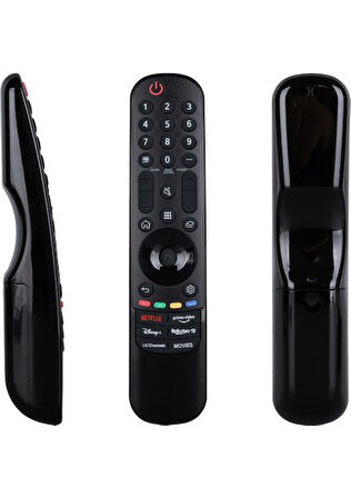 LG Ses Komutsuz Lg MR21GA AKB76039904 Netflıx-Prıme Vıdeo-Dısney+ Tuşlu Lcd-Led Tv Kumanda