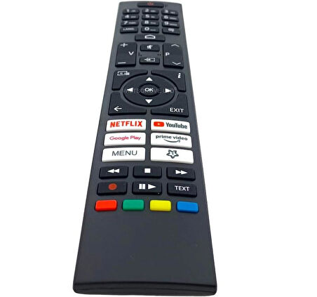 Vestel 65UT9740 İle Uyumlu Smart Tv Kumandası-Mikrofonsuz