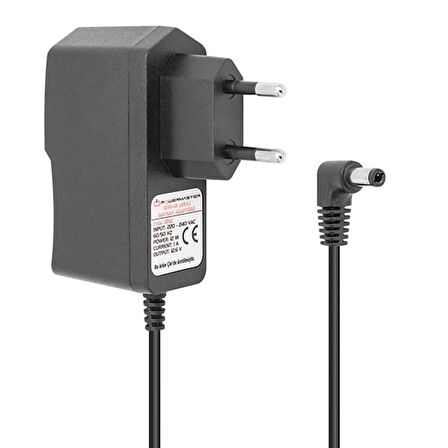12.6 Volt - 1 Amper Şarjlı Matkap Adaptörü