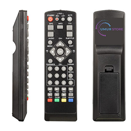 Mersat Full HD Uydu Alıcı Kumandası