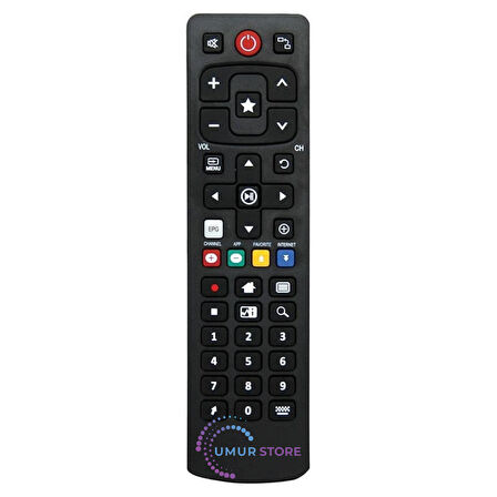 Atlanta HD Box Smart Uydu Alıcısı Kumandası