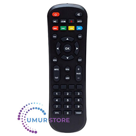 Botech Mini HD Plus Uydu Alıcı Kumandası