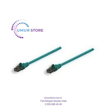 CAT5e 15mt Yeşil UTP Patch Kablo