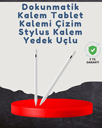 Yüksek Hassasiyetli Eğim Sensörlü Dijital Kalem – USB-C Hızlı Şarjlı