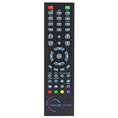 Hometech HT-1050 HD Uydu Alıcısı Kumandası