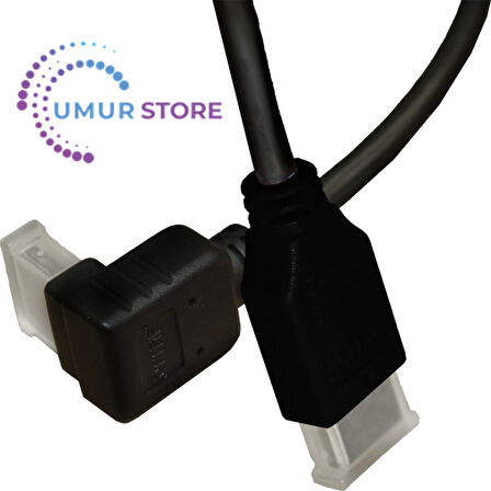 HDMI 2.0 4K Ultra Hd 60 Hz L Tipi Ses ve Görüntü Aktarım Kablosu 1 Metre