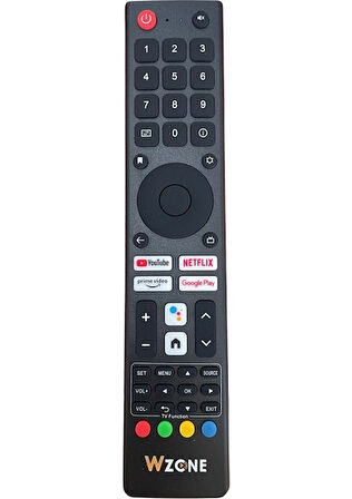 Botech Wzone 4K Android Tv Box Tüm Tv'lerle Uyumlu Kumanda