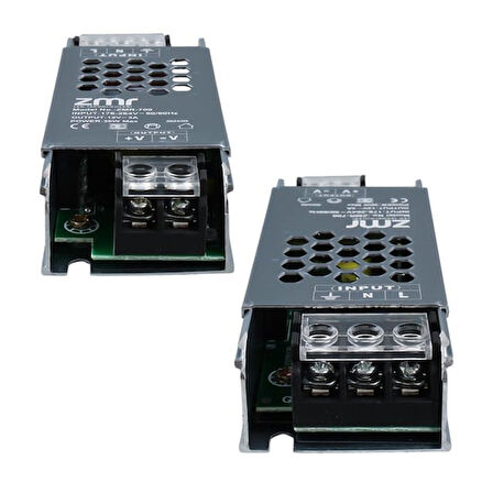 12 Volt 3 Amper 36 Watt Slim Metal Kasa Adaptör