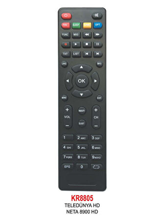 Uyumlu TELEDÜNYA HD UYDU KUMANDASI