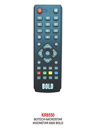 Uyumlu MOONSTAR 6500 BOLD KUMANDA