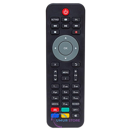 Humax HD Uydu Alıcı Kumandası