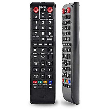 Samsung ile uyumlu Modeli Bn59-00437a Aa59-00385a Bn59-00604a Dvd Blu-ray Kumandası