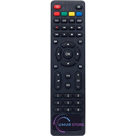Awox Digix HD Uydu Alıcı Kumandası