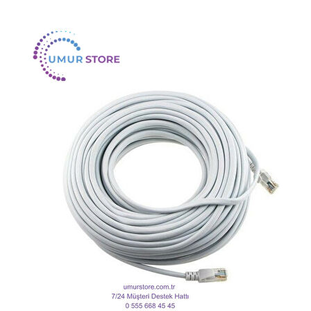 Ethernet Kablosu 30 mt Cat 5