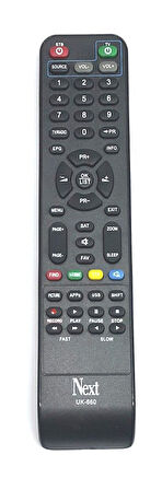 Next Punto Plus HD Orjinal Uydu Kumanda UK-660