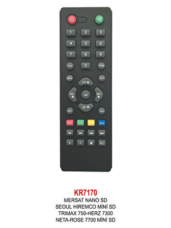 MERSAT NANO SD MİNİ UYDU KUMANDASI