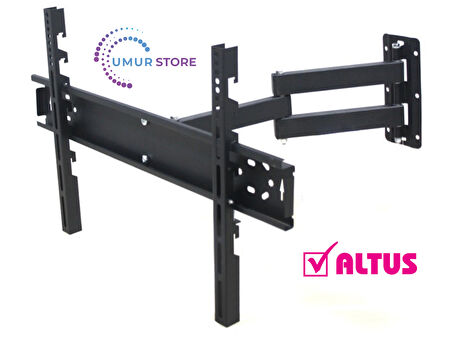 Altus AL43 FHD 6023 43” Dahili Uydu Alıcılı 42”- 49” inç Lcd Led Ekran Tv Kelebek Hareketli Askı Aparatı