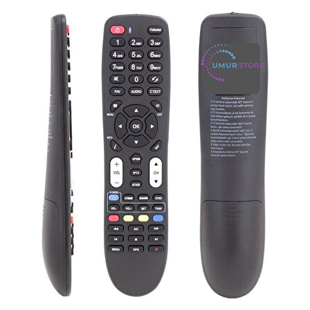 Sungate Titan IP TV HD Uydu Alıcı Kumandası