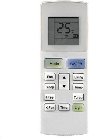 Alarko Flair FLR4801CSTFS Salon Tipi Klima Kumandası