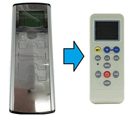 Diamond Electric Klima Kumandası-Eşdeğer