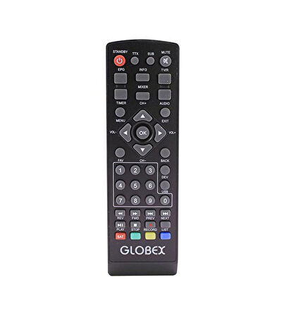 Globex GLB-8800 Mini HD Uydu Alıcı Kumandası