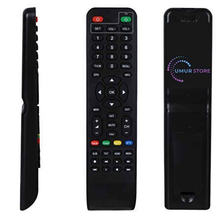 Dreamstar Y33A YouTube Tuşlu HD Uydu Kumandası