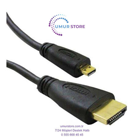1.5m HDMI To Micro HDMI Kablo