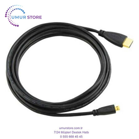 1.5m HDMI To Micro HDMI Kablo