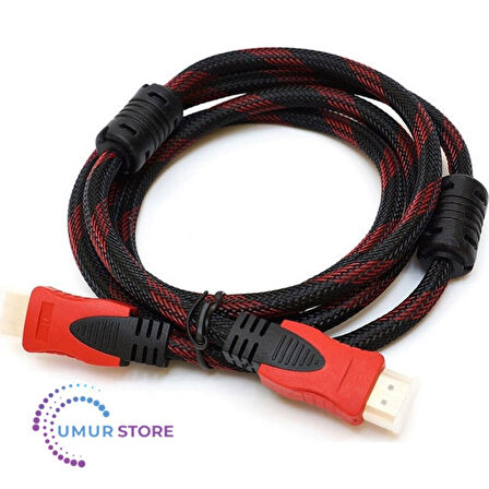 Hdmi Kablo 1.5 Metre 3d 4k Full Hd Hdmi Tv Uydu Alıcısı Kablosu
