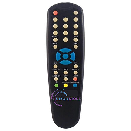 Uyumlu D-Sat DVB S31 Uydu Alıcı Kumandası
