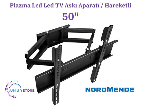 Nordmende Grünberg Nm50350/gr50200 50" Uydu Alıcılı Android 4k Smart 126/127 Ekran Lcd Led TV Hareketli Duvar Askı Aparatı