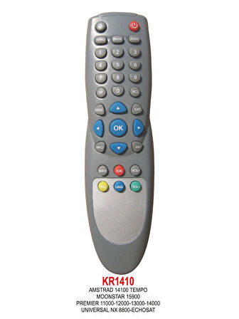 Uyumlu MOONSTAR 15900 UYDU KUMANDASI