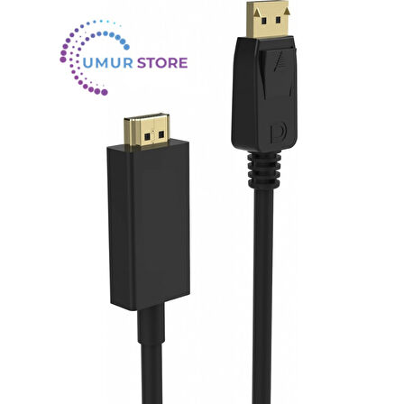 IDPH-18T Displayport To Hdmi Kablo 1.8mt