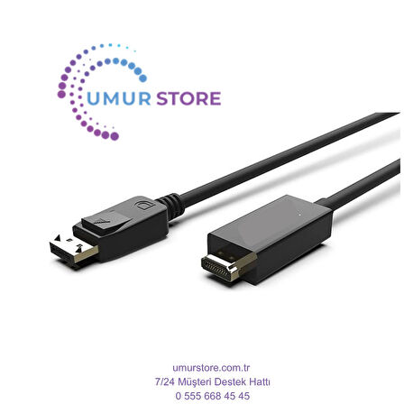 IDPH-18T Displayport To Hdmi Kablo 1.8mt
