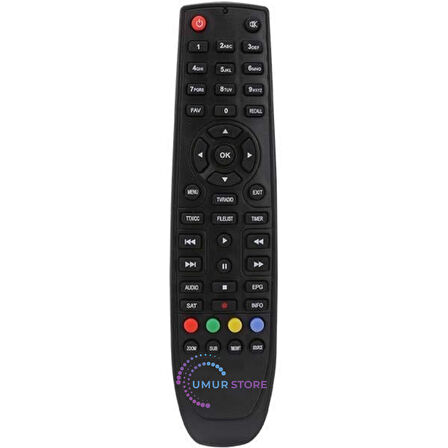 Mersat Best HD Uydu Alıcı Kumandası