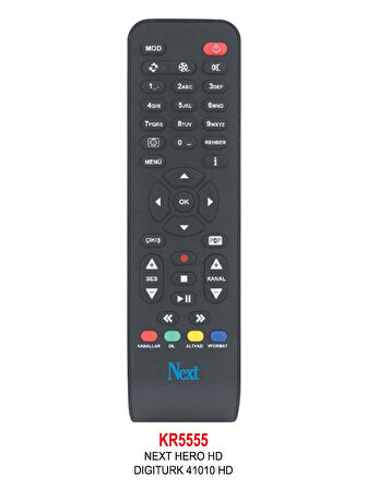 NEXT HERO HD UYDU KUMANDASI