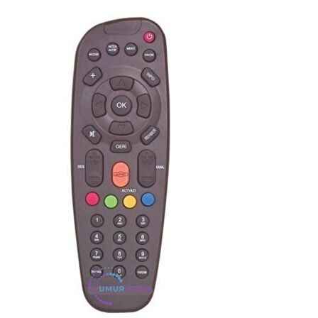 D-Smart RS-804 Oval Uydu Alıcı Kumandası