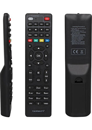 Botech Piko 502 Hd Tv Kontrollü Uydu Alıcı Kumandası