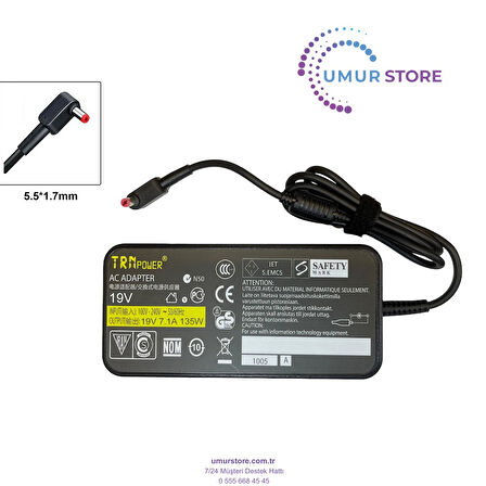 Acer Nitro 5 ANB515-51-70N1 Notebook Adaptörü