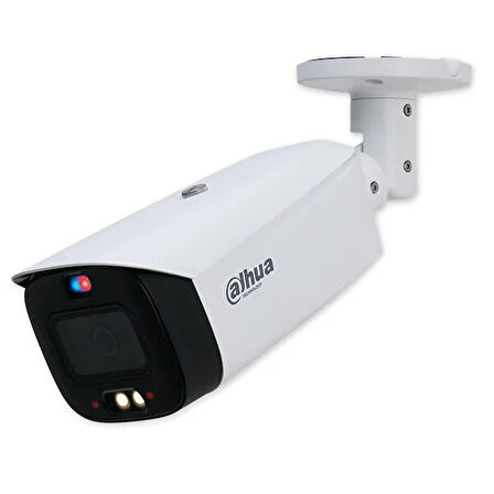 Dahua Ipc-hfw3449t1-as-pv-s4 4mp 3.6mm Sabit Lens H.265+ Full-color Dahili Sesli Ti̇oc Ir Bullet Ip Kamera
