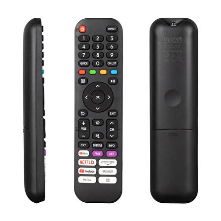 Awox EN2J30H Netflix-YouTube-Prime Video Tuşlu Android Lcd Led Tv Kumanda