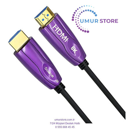 HDMI 2.1 Ethernet Kablo (15MT)