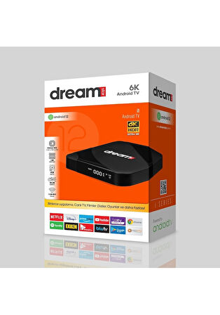 Dreamstar İ1 2 GB 16 GB Android 12 Android Tv Box