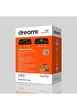 Dreamstar İ1 2 GB 16 GB Android 12 Android Tv Box