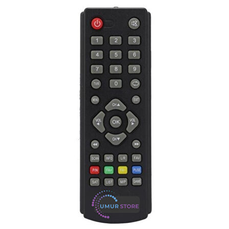 Yumatu Multibox Mini Uydu Alıcısı Kumandası